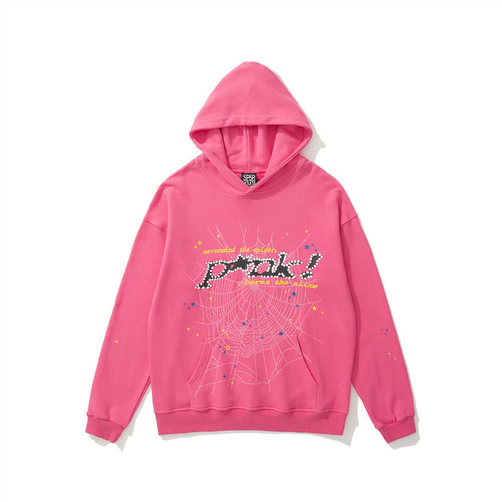 Pink Sp5der Slime Hoodie