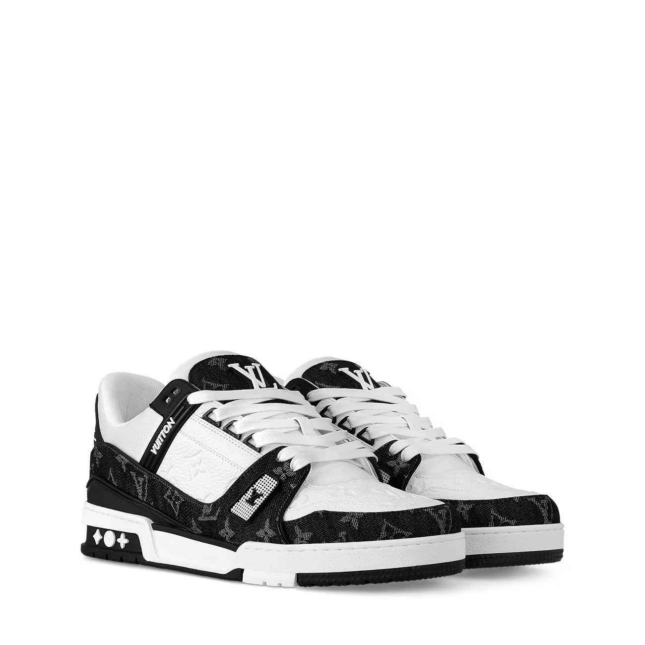 Black n White KSAT Trainers